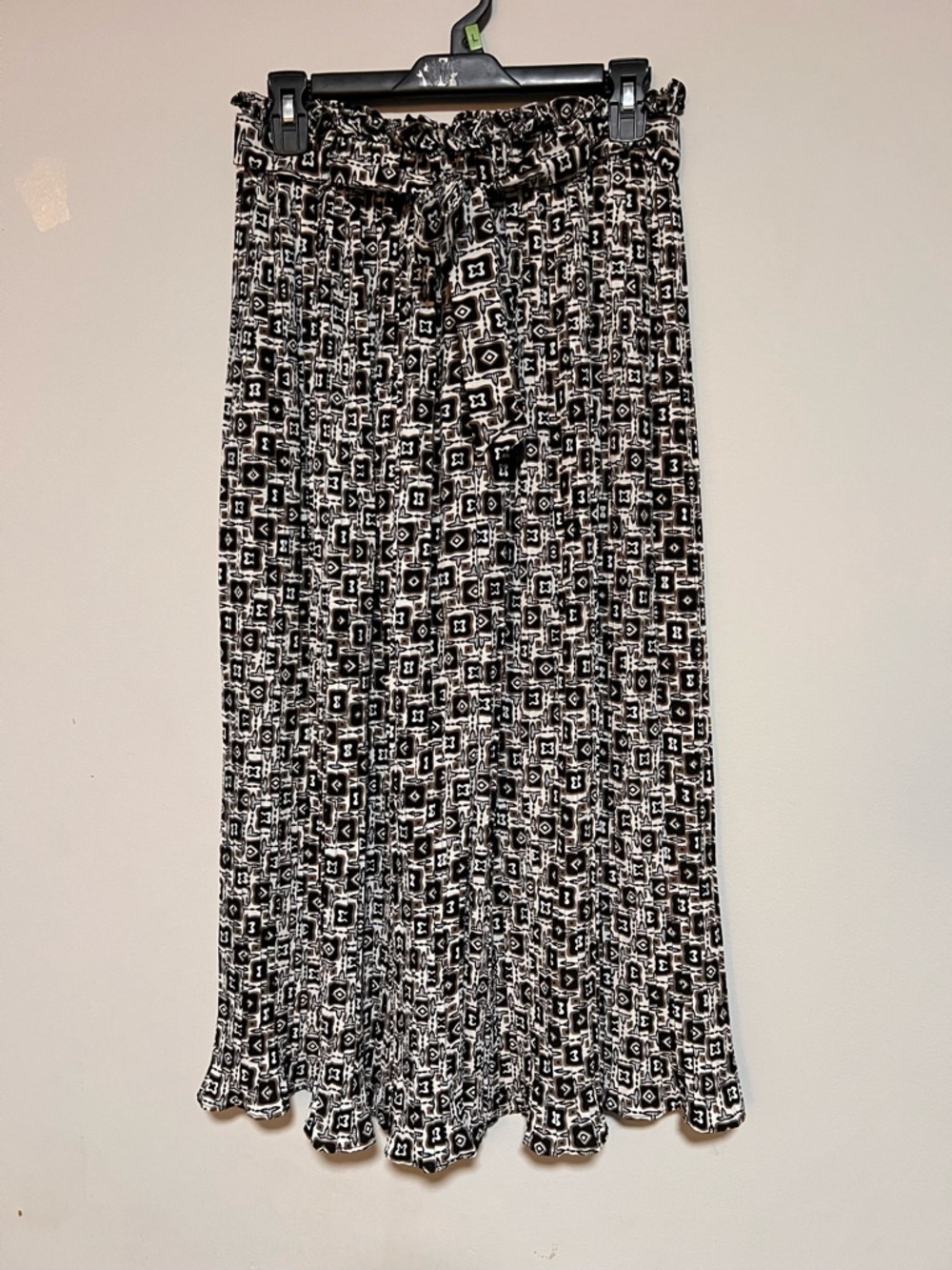 Alice Blue Women’s Size Large Wide Leg Loose Fitting Boho Pants Elastic Waist